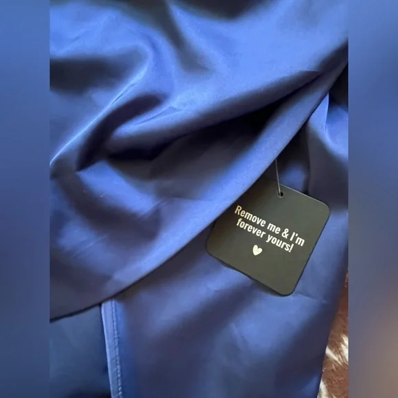 Averie “Iris” Draped Midi Dress - Picture 5 of 5